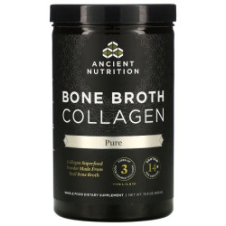 Коллаген из костного бульона, Dr. Axe Ancient Nutrition Bone Broth Collagen, очищенный, 450 г