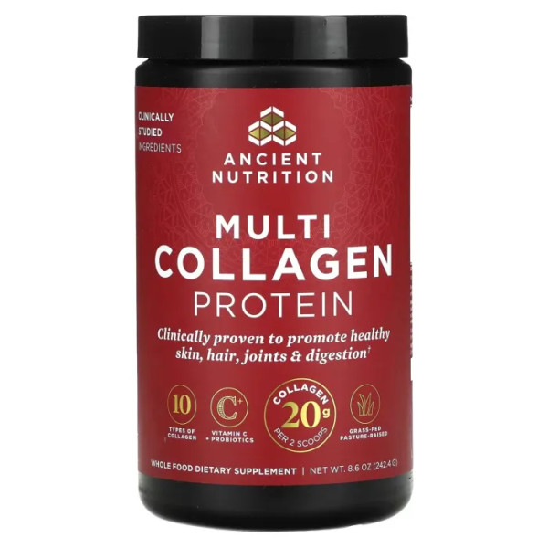 Колагеновий протеїн, Multi Collagen Protein, Ancient Nutrition, 242,4 г