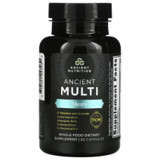 Мультивітаміни для чоловіків, Dr. Axe / Ancient Nutrition Ancient Multi, 90 капсул