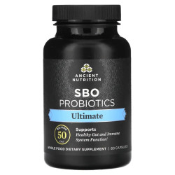 Пробіотики 50 млрд КУО, Ancient Nutrition SBO Probiotics Ultimate, 60 капсул
