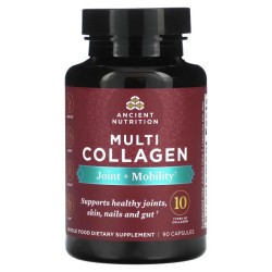 Мультиколаген для суглобів та рухливості, Ancient Nutrition Multi Collagen, 90 капсул