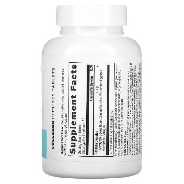 Пептиди колагену, Collagen Peptides, Dr. Ax \/ Ancient Nutrition, 30 таблеток