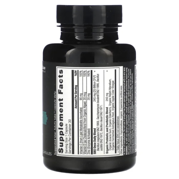 Пробіотики, SBO Probiotics, Immune, Ancient Nutrition, для імунітету, 25 млрд КУО, 30 капсул