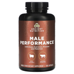 Комплекс для мужской продуктивности, Dr. Axe / Ancient Nutrition Male Performance, 180 капсул