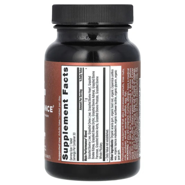 Підвищення чоловічої продуктивності, Once Daily Male Performance, Dr. Axe \/ Ancient Nutrition, один раз на день, добавка для чоловіків, 30 таблеток