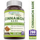 Кора кориці, Cinnamon Bark, Pure Naturals, 500 мг, 200 капсул