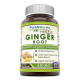 Корінь імбиру, Ginger Root, Pure Naturals, 550 мг, 250 вегетаріанських капсул