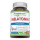 Мелатонін, Melatonin, Pure Naturals, 5 мг, 360 таблеток