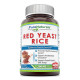 Червоний дріжджовий рис, Red Yeast Rice, Pure Naturals, 1200 мг, 480 капсул