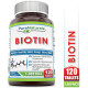 Біотин, Biotin, Pure Naturals, 5000 мкг, 120 таблеток