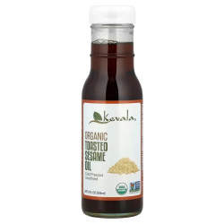 Кунжутное масло обжаренное, Sesame Oil Kevala, органик, 236 мл