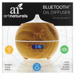 Аромадифузор для масел, Bluetooth Oil Diffuser artnaturals, з Bluetooth, 1 шт