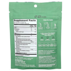 Супер порошок із пробіотиками та грибом Turkey Tail, Super Powder with Probiotics & Turkey Tail Mushroom Four Sigmatic, смак яблуко селера, 140 г