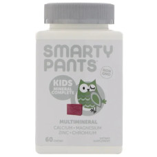 Мінеральний комплекс для дітей, ягідний мікс, SmartyPants Kids Mineral Formula, 60 жувальних цукерок
