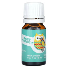 Пробиотик для детей 0–24 месяца, SmartyPants Baby Probiotic, без вкуса, 8 мл