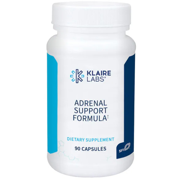 Підтримка наднирників, Adrenal Support Formula, Klaire Labs, 90 капсул