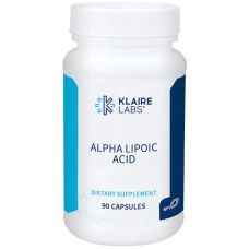 Альфа-ліпоєва кислота 500 мг, Klaire Labs Alpha Lipoic Acid, 90 капсул