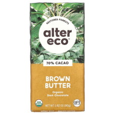 Шоколад із солоною темною олією, Chocolate Alter Eco, органік, 80 г