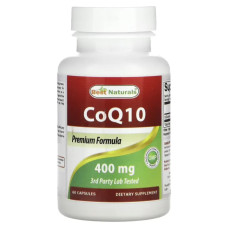 Коензим Q10 400 мг, Best Naturals CoQ10, 60 капсул