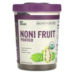Ноні, Raw Organic Noni Fruit Powder BareOrganics, органік, порошок, 227 г