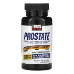 Поддержка здоровья простаты, Prostate Force Factor, 60 гелевых капсул