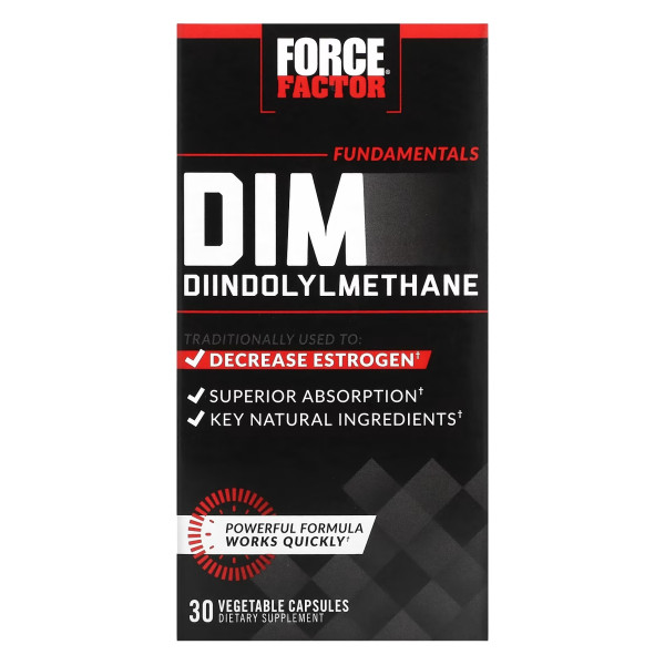 Дііндолілметан, Fundamentals DIM Diindolylmethane, Force Factor, Fundamentals, 30 вегетаріанських капсул