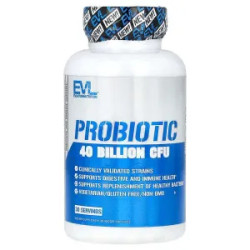 Пробіотик 40 млрд КУО, Probiotic EVLution Nutrition, 60 рослинних капсул