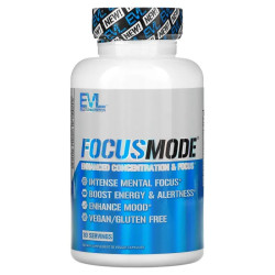 Поддержка памяти, FocusMode EVLution Nutrition, 30 растительных капсул