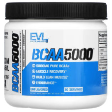 BCAA5000, EVLution Nutrition BCAA5000, порошок без смаку 150 г