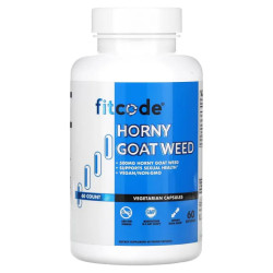 Горянка 500 мг, fitcode Horny Goat Weed, 60 растительных капсул