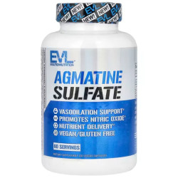 Агматин сульфат 1000 мг, EVLution Nutrition Agmatine Sulfate, 120 растительных капсул