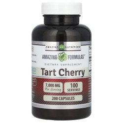 Терпкая вишня 7000 мг, Amazing Nutrition Tart Cherry, 200 капсул (3500 мг на капсулу)