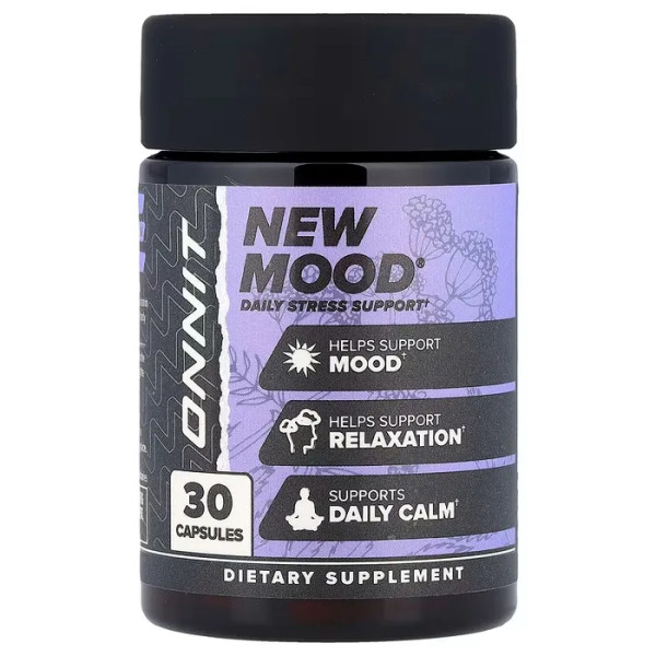 Новий настрій, Mood & Relaxation, New Mood, Onnit, 30 капсул