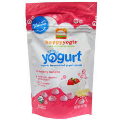 Грецька йогурт полуниця банан, Greek Yogurt Nurture Inc, органік, 28 г