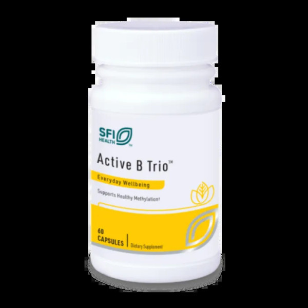 Вітаміни групи В, Active B Trio, Klaire Labs, 60 капсул