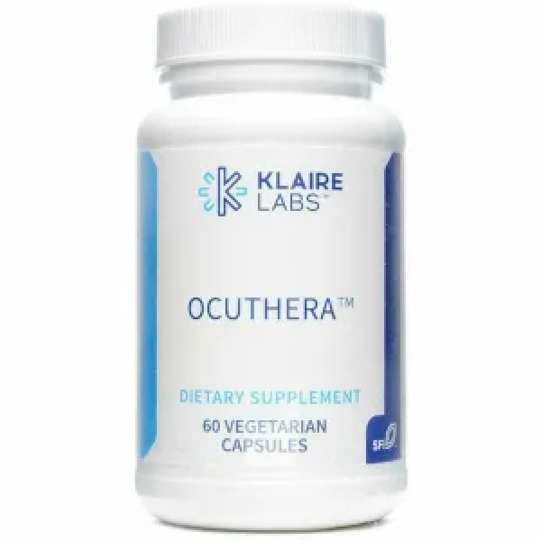Антиоксидантна підтримка для очей, Ocuthera, Klaire Labs, 60 вегетаріанських капсул