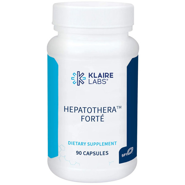 Підтримка і детоксикація печінки, Hepatothera Forte, Klaire Labs, 90 капсул