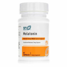 Мелатонін пролонгований 2 мг, Klaire Labs Melatonin SR, 60 вегетаріанських капсул