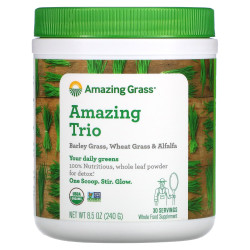 Пророщенная пшеница трёхкомпонентная, The Amazing Trio Amazing Grass, 240 грамм