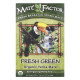 Чай мате, Organic Yerba Mate, Mate Factor, свіжий зелений чай, 24 чайні пакетики, 84 г