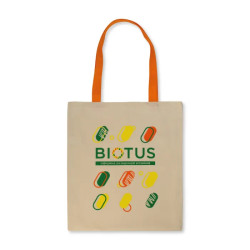 Еко-сумка з помаранчевими ручками, Biotus, 1 шт.