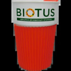 Фірмова керамічна чашка, кораловий, Biotus, 1 шт