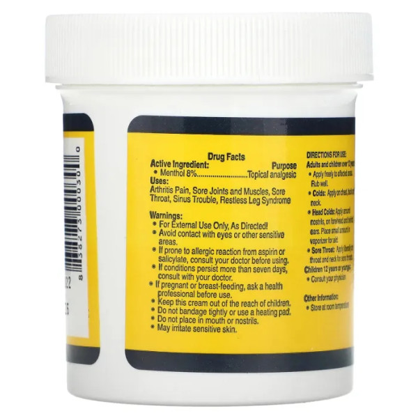 Знеболюючий крем, Pain Cream, Amish Origins, глибоко проникаючий, нежирний, амішське походження, 99,22 г