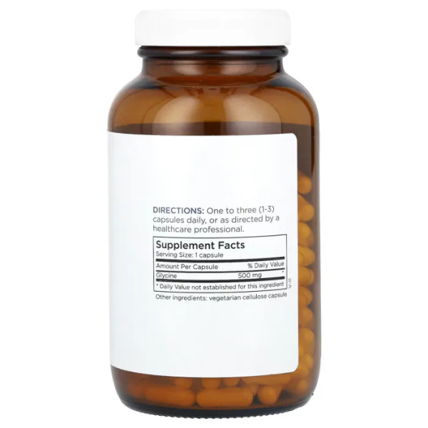 Гліцин, Glycine, Metabolic Maintenance, 500 мг, 240 капсул