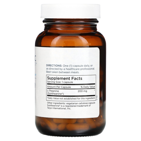 L-Теанін, L-Theanine, Metabolic Maintenance, 200 мг, 120 капсул
