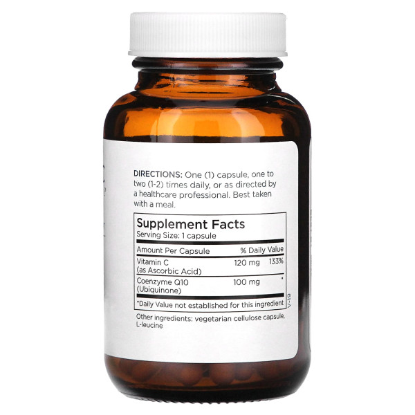 Коензим Q10, CoQ10, Metabolic Maintenance, 100 мг, 60 капсул