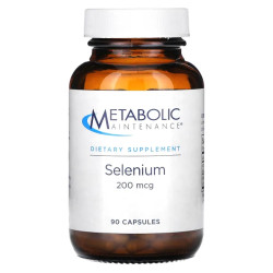 Селен 200 мкг, Metabolic Maintenance Selenium, 90 капсул