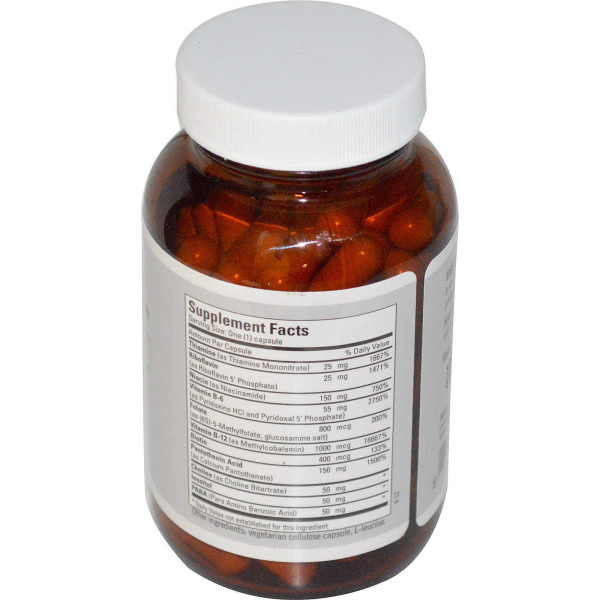 Комплекс вітамінів групи В (фосфорілірованний), Metabolic Maintenance, 100 капсул