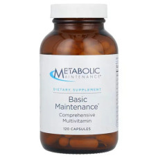 Мультивитамины и мультиминералы, Metabolic Maintenance Basic Maintenance, 120 капсул