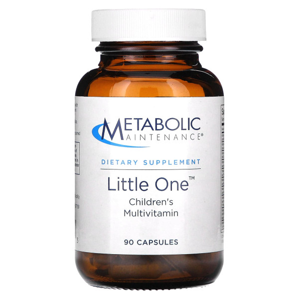 Мультивітаміни для дітей, Little One, Children's Multivitamin, Metabolic Maintenance, 90 капсул